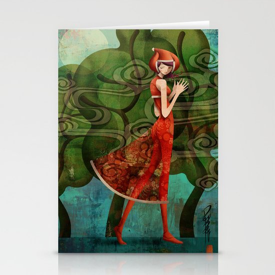 Pepper Moonlight Stationery Cards