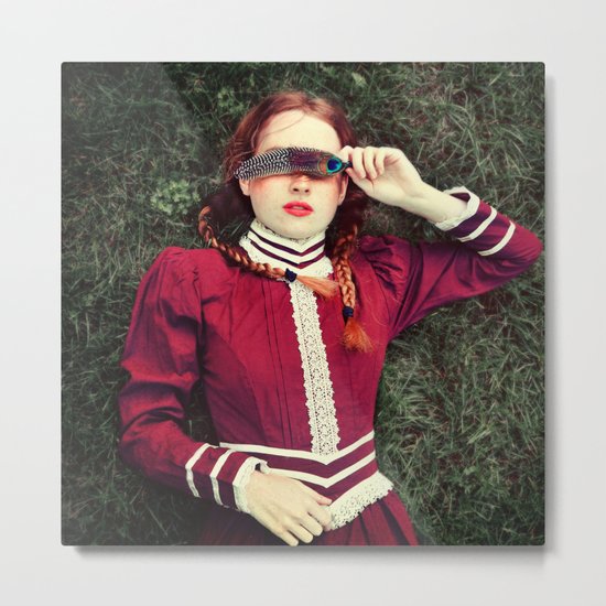blinded Metal Print