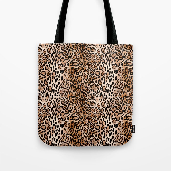 Leopard Single Throw in Tote Bag - Doing Goods