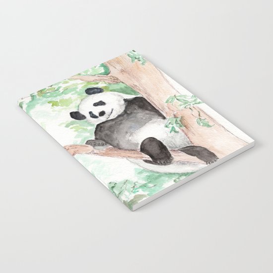 Panda, Hanging Out Notebook
