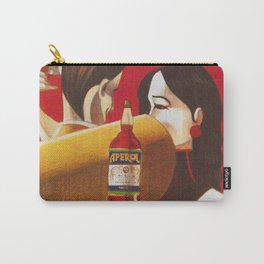 Aperol Alcohol Aperitif Spritz alcholic beverages Vintage Advertising Poster kitchen & dining room Carry-All Pouch