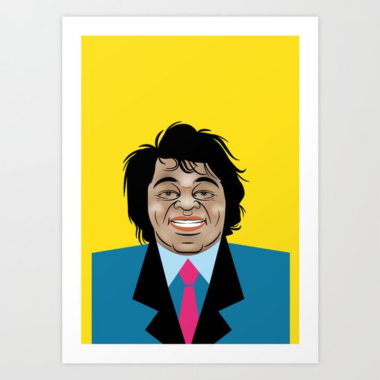 James Brown Art Print
