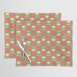 A Cute Little Blushing Frog  Placemat