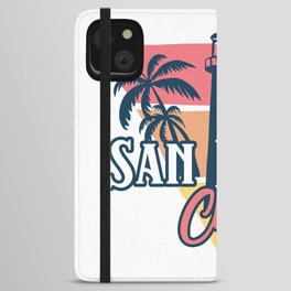 San Diego chill iPhone Wallet Case