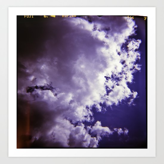 Lomographic Sky 4 Art Print