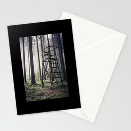 Hunting Deer Stand Stationery Card