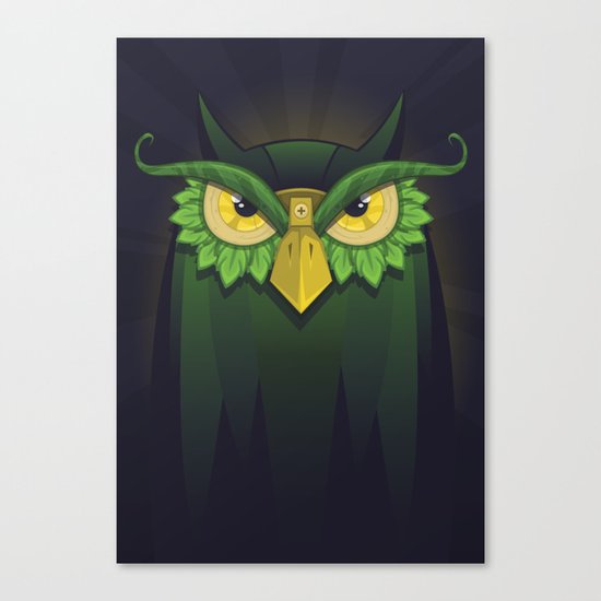 Royal Owl Canvas Print