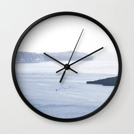 Greece Santorini III Wall Clock