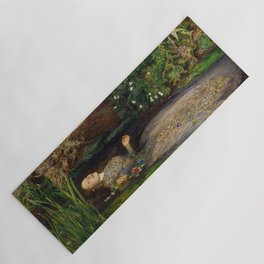 Ophelia, John Everett Millais Yoga Mat