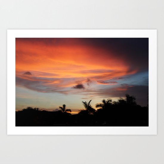 Sunset Art Print