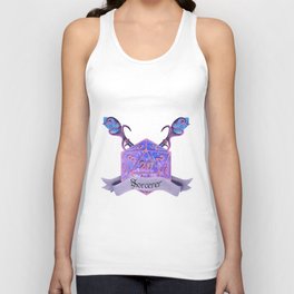 Sorcerer - Dungeons and Dragons Dice Unisex Tank Top