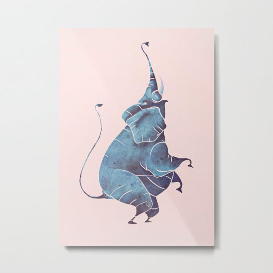 Elephant Metal Print