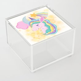 Dreamy Unicorn Acrylic Box