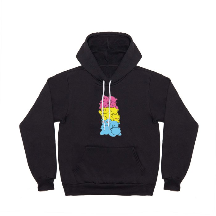 Pansexual Flag Pan Pride Lgbtq Bear Hoody