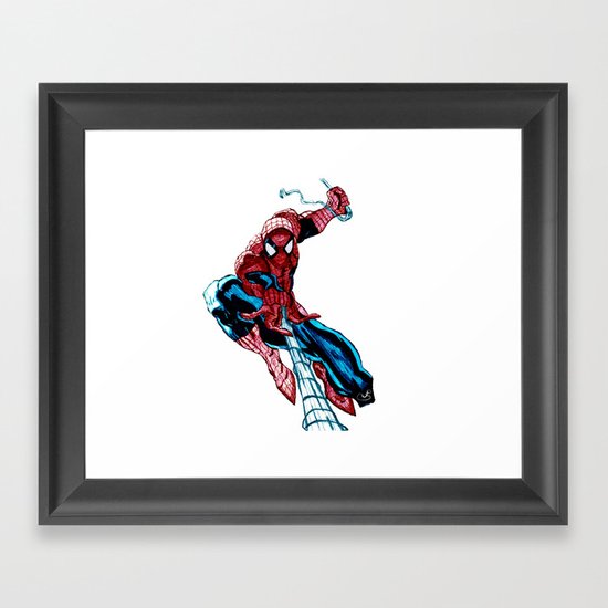 Spider_man Framed Art Print