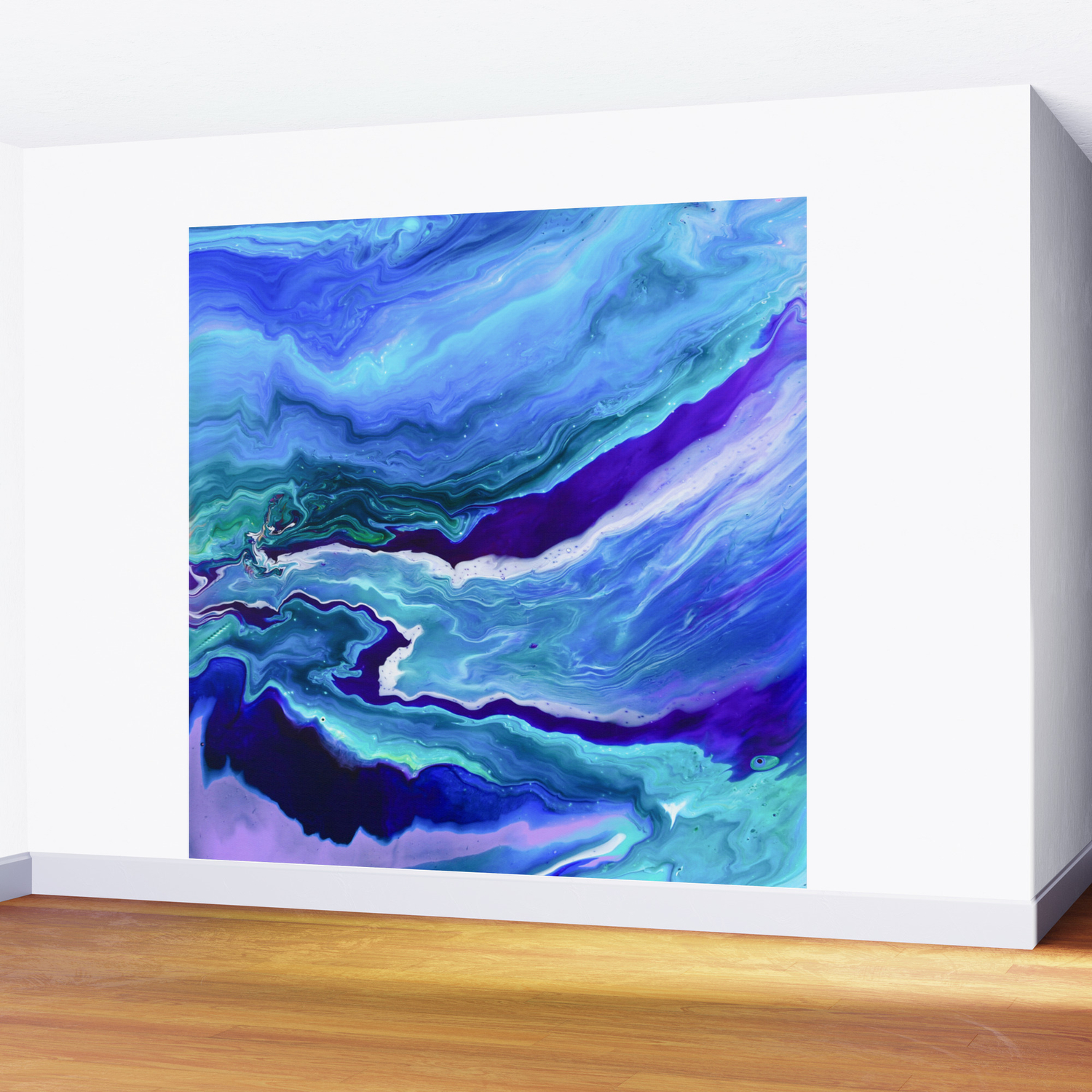 AdzifParadise Wall Mural Multicolored AdzifParadise Wall Mural Multicolored