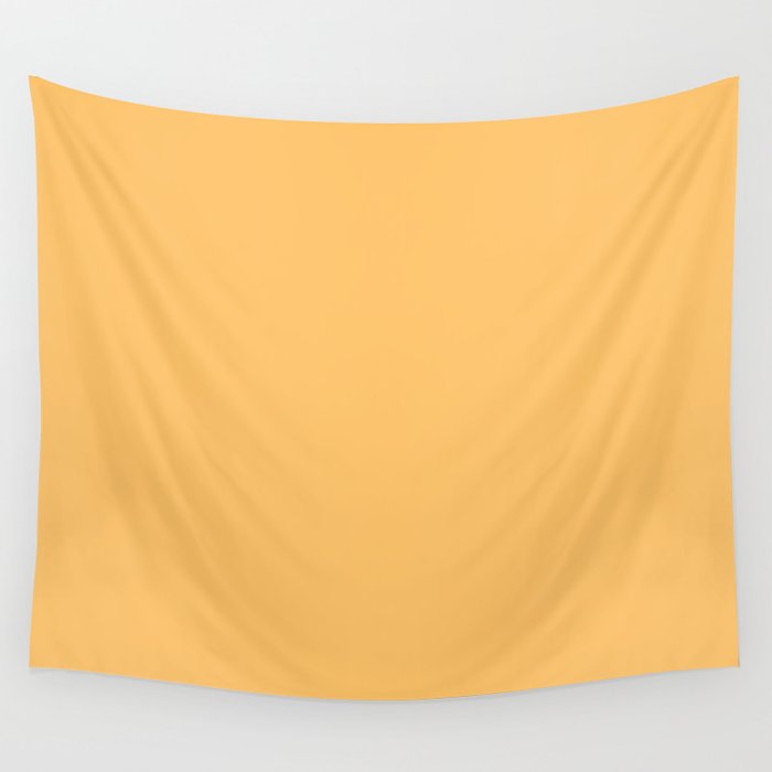 Fearless Yellow Wall Tapestry