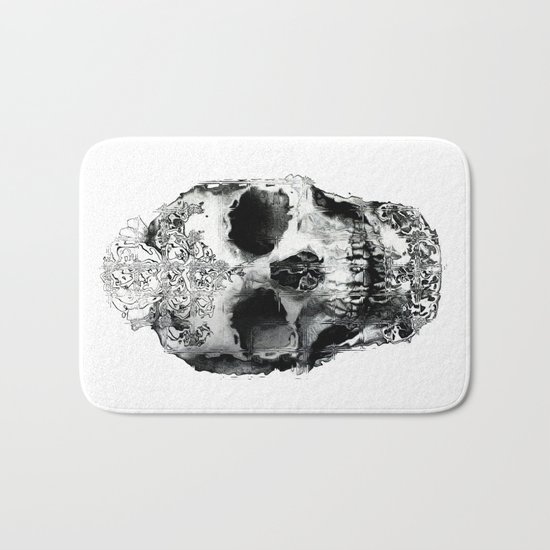 skull Bath Mat
