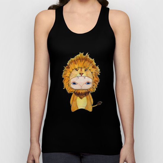 A Boy - Lion Unisex Tank Top