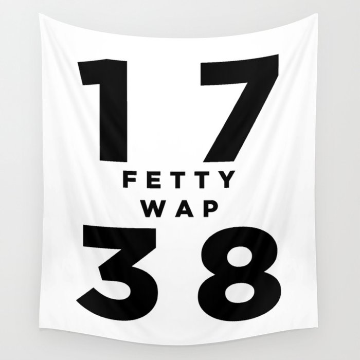 1738 Fetty Wap Wall Tapestry