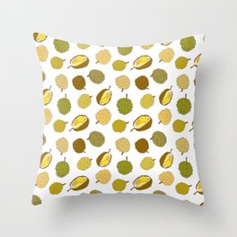 Durian Fruit Throw Pillow