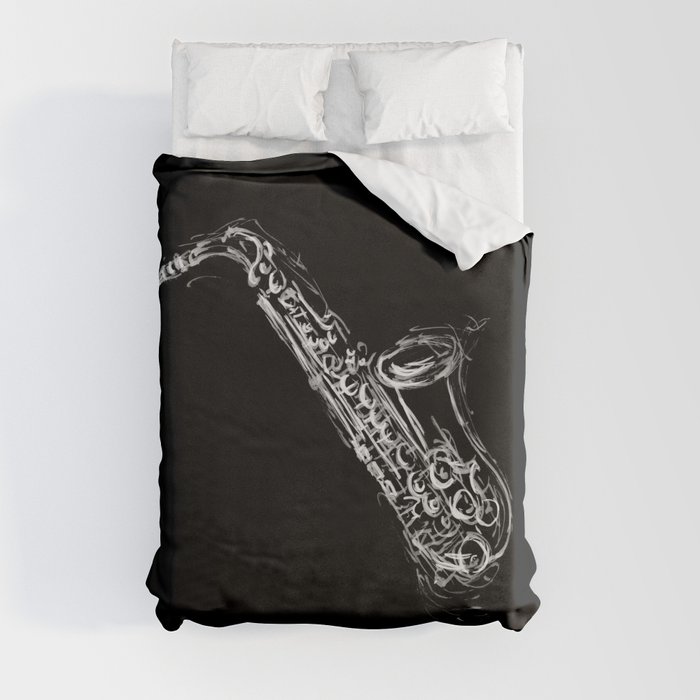 Alto Saxophone Duvet Cover