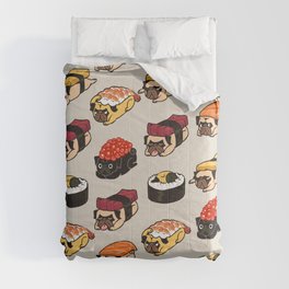 Sushi Pug Comforter