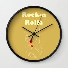 Rock-n-Rolla Wall Clock