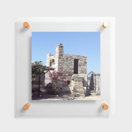 Bodrum Castle tower stone architecture historic fortification detail Floating Acrylic Print