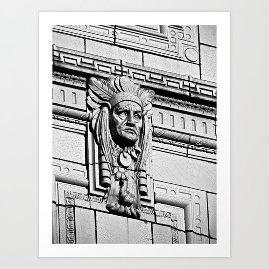 Building Chief Art Print