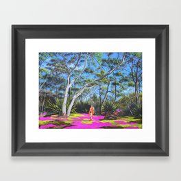 Beck in the Bush Framed Art Print