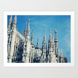 Milan, Duomo Art Print