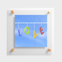 Love Is In The Air Floating Acrylic Print