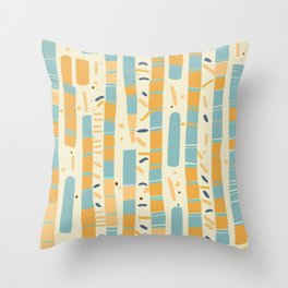 Arba 1 - Abstract Pattern Throw Pillow