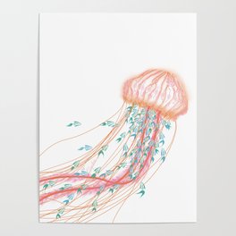 Robot Jellyfish Poster