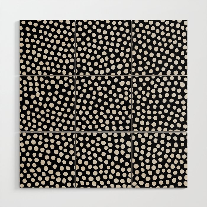 Dots Pattern(invert) Wood Wall Art