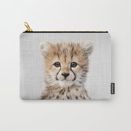 Baby Cheetah - Colorful Carry-All Pouch