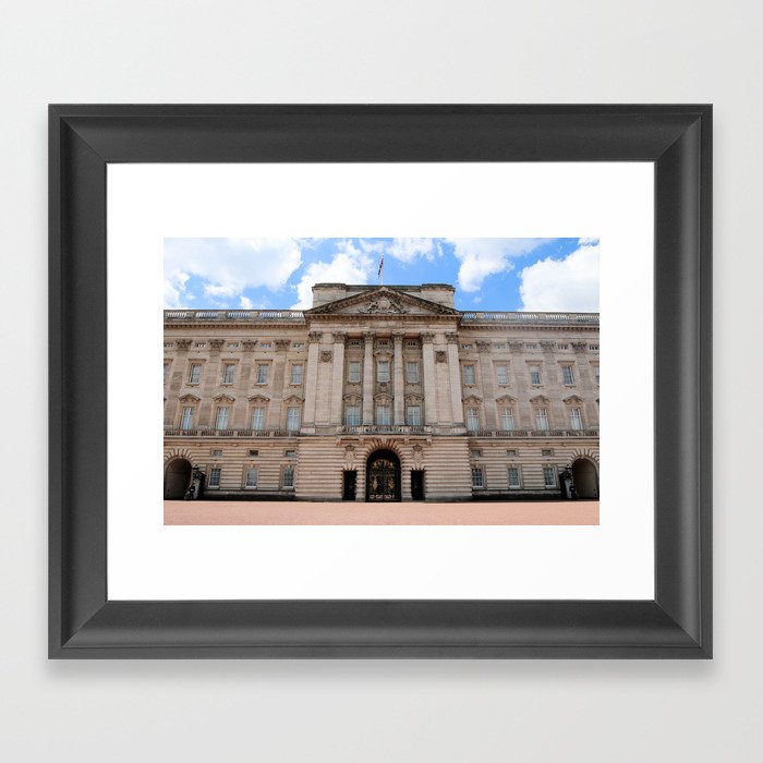 Buckingham Palace Front Framed Art Print