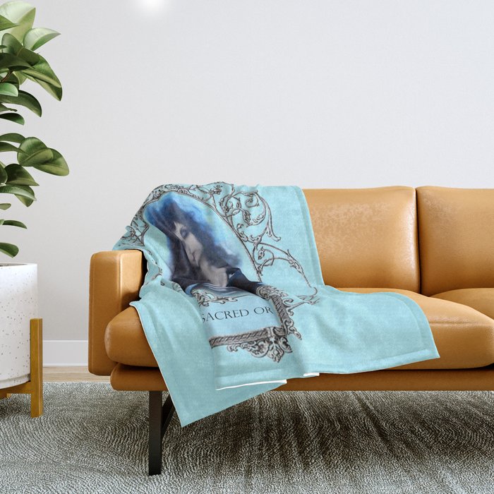 Sacred or Wicht Throw Blanket