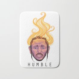 Humble - Kendrick Lamar Bath Mat | Ab Soul, Album, Schoolboyq, Portrait, Jayrock, Behumble, Music, Digital, Drawing, Damn 