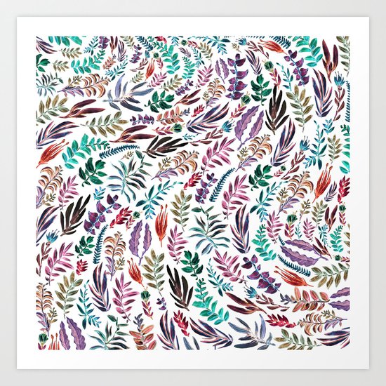 nature colors Art Print