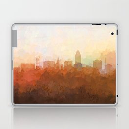 Lincoln, Nebraska Skyline - In the Clouds Laptop & iPad Skin
