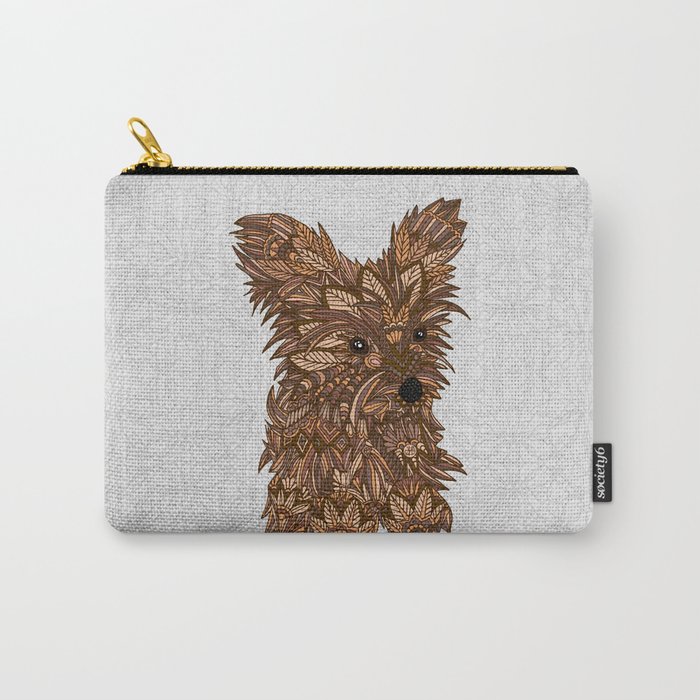 Cute Yorkie Carry-All Pouch