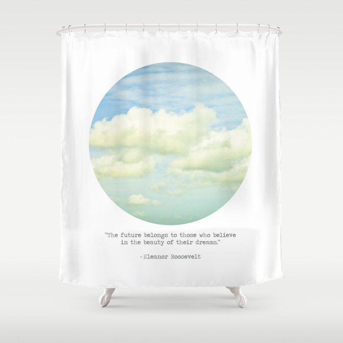 The beauty of the dreams Shower Curtain