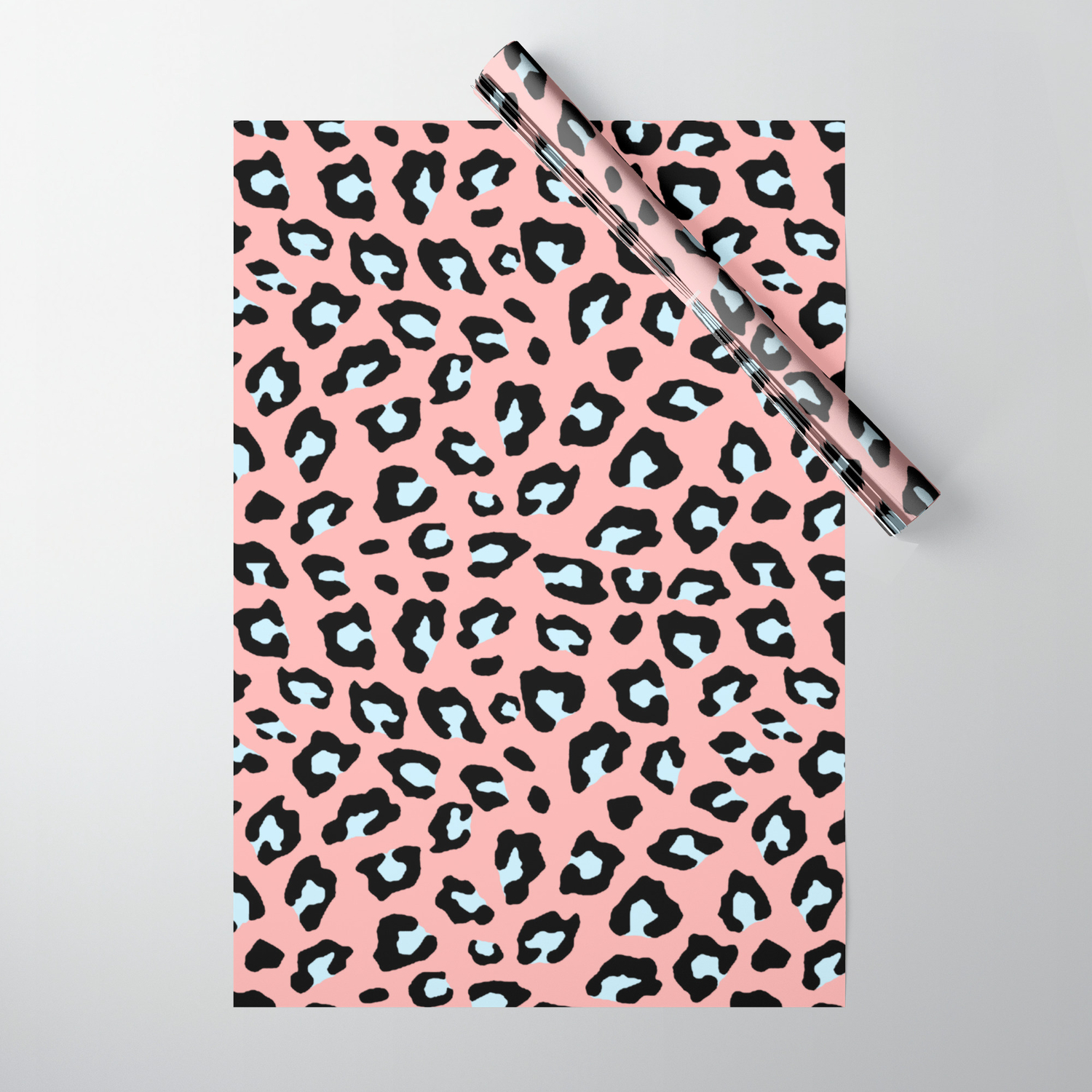 Pink Cheetah Wrapping Paper