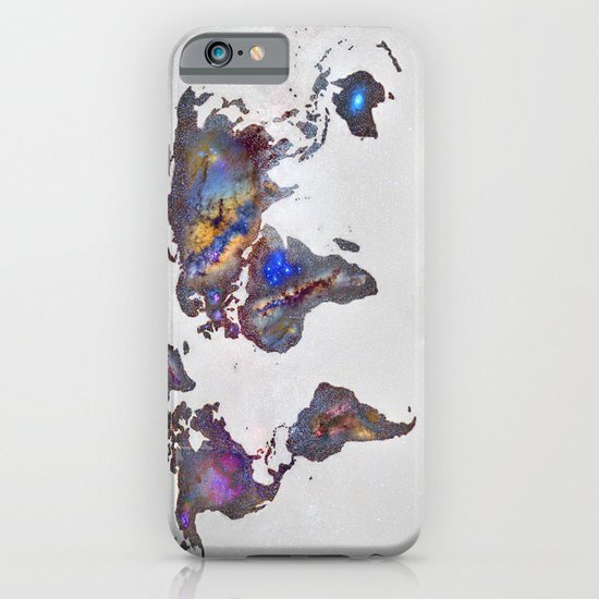 Stars world map iPhone & iPod Case