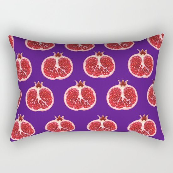 pomegranate pattern Rectangular Pillow