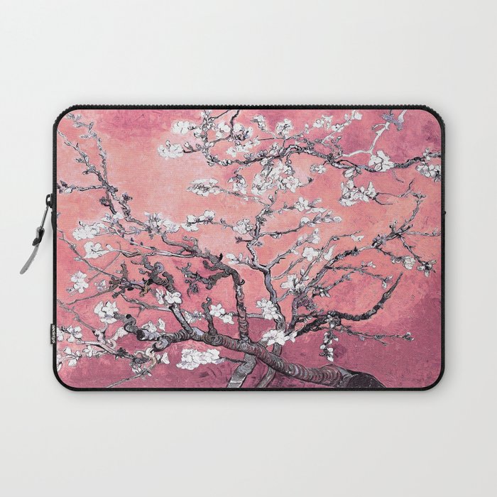 Van Gogh Almond Blossoms : Peachy Pink Laptop Sleeve