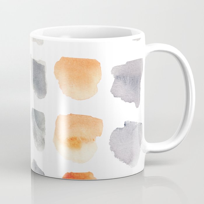 3  | Abstract Patterns Watercolor Painting | 200615 Coffee Mug