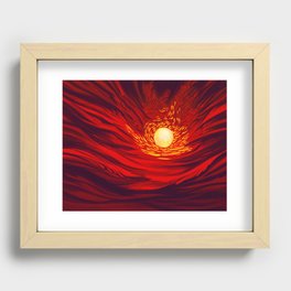The Chase Recessed Framed Print